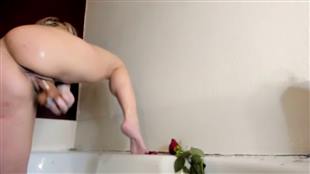 TeXasSBDAY Bath Dildo Fuck mfc