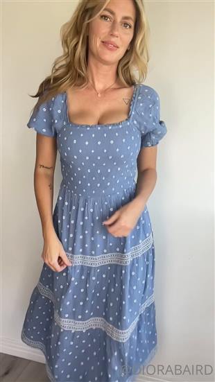 DioraBaird Dress Boobs Show Onlyfans