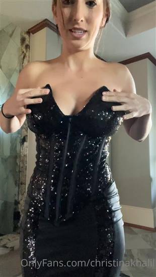 Christina Khalil Dress Video Onlyfans