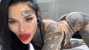 DARKINKEDBABE Streamate Tatted Camgirl