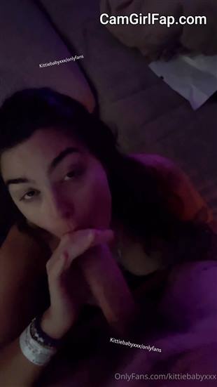 KittieBabyxxx Leaked Blowjob Facial Cum Onlyfans