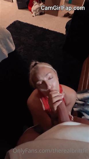 Therealbrittfit Love Sucking Cock Onlyfans