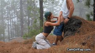 AnnaRalphs Forest Blowjob Video Onlyfans