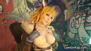 JessicaNigriVip Fox Cosplay Video Onlyfans